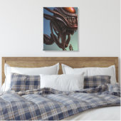 Toile Alien Galactique Monster Canvas Imprimer (Insitu(Chambre))