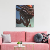 Toile Alien Galactique Monster Canvas Imprimer (Insitu(Salon))
