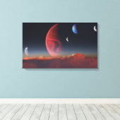 Toile Alignement Rare (Cloudtops) (Insitu (Plancher de Bois))