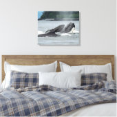 Toile Alimentation des baleines à bosse (Insitu(Chambre))