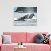 Toile Alimentation des baleines à bosse (Insitu(Salon))