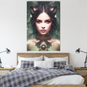 Toile Alina The Water Fox 021 (Insitu(Chambre))