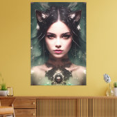 Toile Alina The Water Fox 021 (Insitu(Salon))