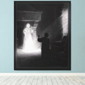 Toile Alix Apparition Au Masque par Tony Robert-Fleury (Insitu (Plancher de Bois))