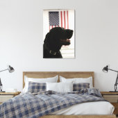Toile All-american Black Labrador Retriever (Insitu(Chambre))