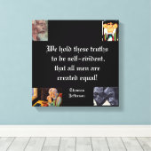 TOILE ALL MEN ARE EQUAL  (Insitu (Plancher de Bois))