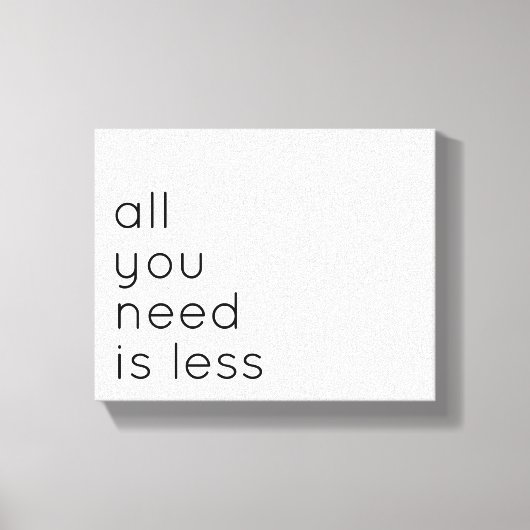 Toile All you need (Recto)