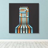 TOILE ALLAHUAKBAR (Insitu (Plancher de Bois))