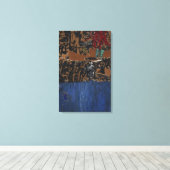 Toile Allan Kaprow - Bleu bleu (Insitu (Plancher de Bois))