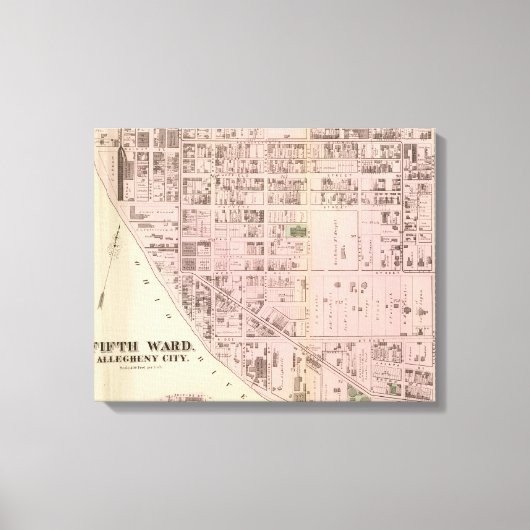 Toile Allegheny ward 5 (Recto)