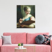 Toile Allégorie de la peinture (Insitu(Salon))