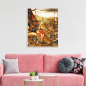 Toile Allégorie de l'automne (Insitu(Salon))