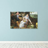 Toile Allégorie de l'été (Insitu (Plancher de Bois))