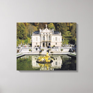 Toile Allemagne, Bavière, Château de Linderhof. Linderho