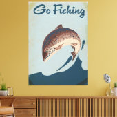 Toile Aller à la pêche (Insitu(Salon))