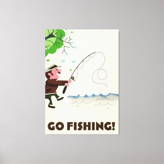 Toile Aller à la pêche. (Recto)