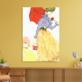 Toile Aller à la plage, de 'L'Estampe Moderne', publ (Insitu(Salon))