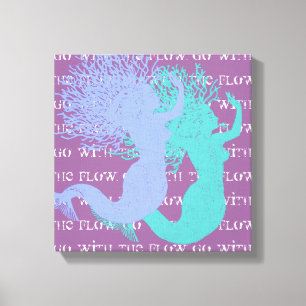 Toile Aller Avec Les Sirènes De Flux