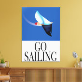 Toile Aller faire de la voile (Insitu(Salon))