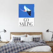 Toile Aller faire de la voile (Insitu(Chambre))
