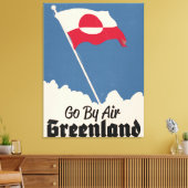 Toile Aller par Air Greenland (Insitu(Salon))
