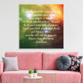 Toile Aller Placidly Desiderata (Insitu(Salon))