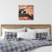 Toile alley cat art (Insitu(Chambre))