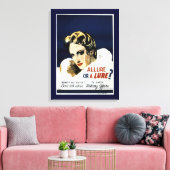 Toile Allure ou un leurre ? (Insitu(Salon))