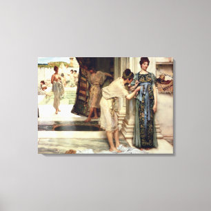 Toile Alma-Tadema le Frigidarium, 1890