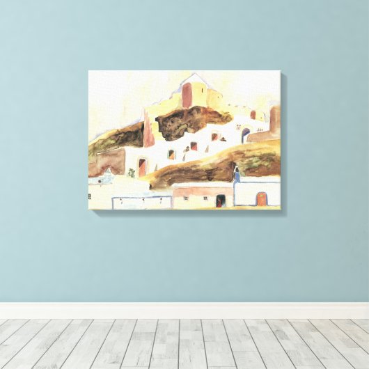 Toile Almeria par Walter Gramatte, Expressionnisme Vinta (Insitu (Plancher de Bois))