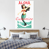 Toile Aloha Mermaid Thunder_Thunder_Cove (Insitu(Chambre))