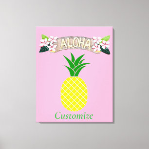 Toile Aloha Tonnerre d'ananas_Cove