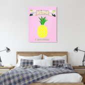 Toile Aloha Tonnerre d'ananas_Cove (Insitu(Chambre))