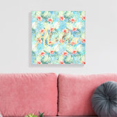 Toile Aloha tropical Hibiscus Floral (Insitu(Salon))