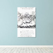 Toile Alors que la Salamandre vit en feu (Insitu (Plancher de Bois))