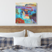 Toile Alors que le soleil se couche 2013 (Insitu(Chambre))