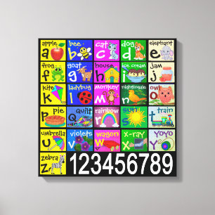Toile Alphabet
