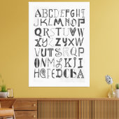 Toile Alphabet (Insitu(Salon))