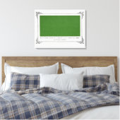 Toile Alphonse Allais, Avril Fools, Vert, Art Abstrait (Insitu(Chambre))