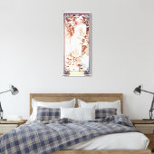 Toile Alphonse Mucha - Blanc d'hiver (Insitu(Chambre))