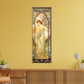 Toile Alphonse Mucha, Contemplation du soir (Insitu(Salon))