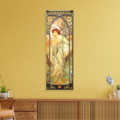 Toile Alphonse Mucha, Contemplation du soir (Insitu(Salon))