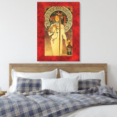 Toile Alphonse Mucha : La Trappistine (Insitu(Chambre))