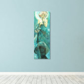 Toile Alphonse Mucha Lune Clair De Lune Art Nouveau (Insitu (Plancher de Bois))