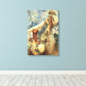 Toile Alphonse Mucha Madonna des Philippines (Insitu (Plancher de Bois))