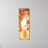 Toile Alphonse Mucha, Quatre Saisons, Printemps (Recto)