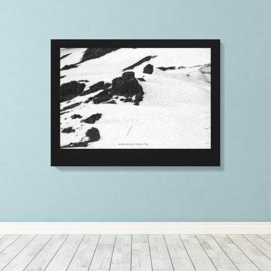 Toile Alpinistes (Insitu (Plancher de Bois))