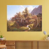 Toile Alte Mühle im Thale bei Berchtesgaden (Insitu(Salon))