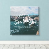 Toile Altitude côtière n° 3 (12x12) (Insitu (Plancher de Bois))