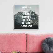 Toile Altitude glorieuse #2 (12x12) (Insitu(Salon))